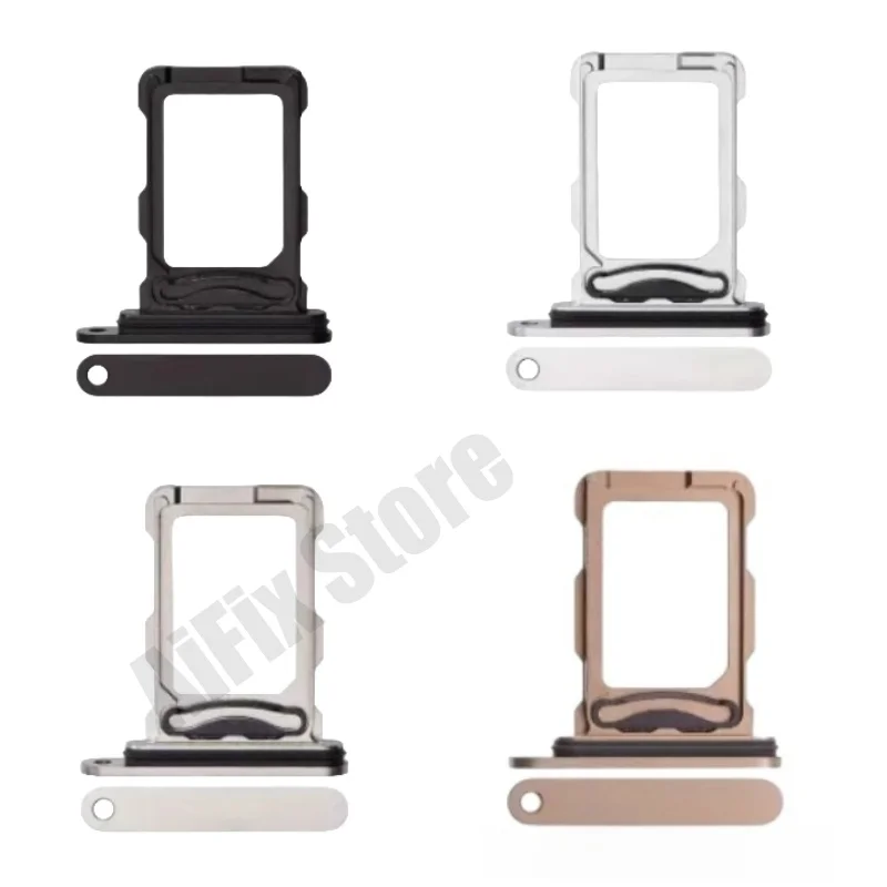 For iPhone 16pro 16promax Esim Modify to Sim Adapter with Outside Dual Sim Card Tray Need Drill Hole