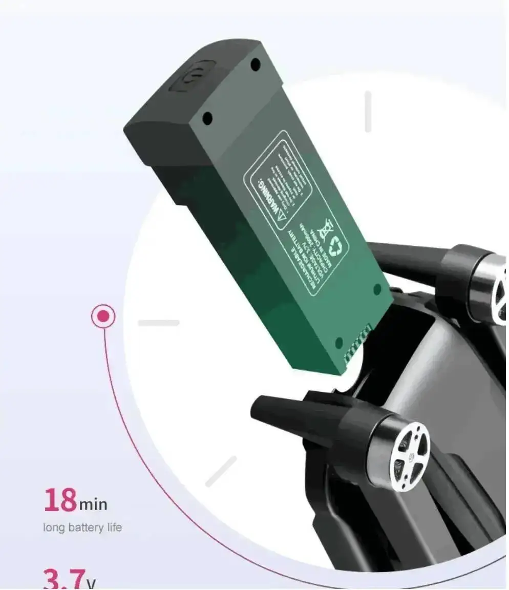 Z908 PRO Drone Battery 3.7v 2000mah For Z908 PRO MAX Brushless Motor Quadcopter 2000MAH Battery 3.7V