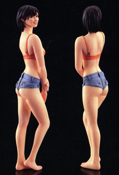 1/20 Resin Model Figure GK, Unassembled and unpainted kit