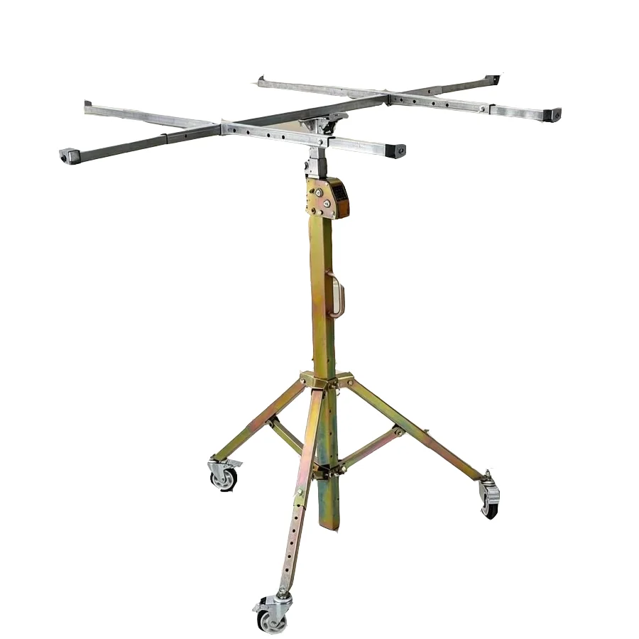 Multi-functional Lift Tool for AC Bracket, Lamp Install, Clothes Hanger, Small Mobile Jack, Portable Hoist