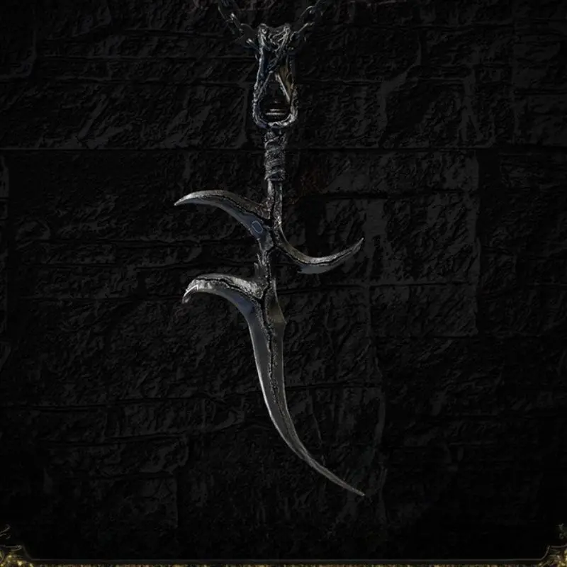 الظلام الروح ميلينا الأسود بليد قلادة الرجل العجوز جولة حلقة المحيطة ميلينا الأسود بليد قلادة Elden قلادة #1