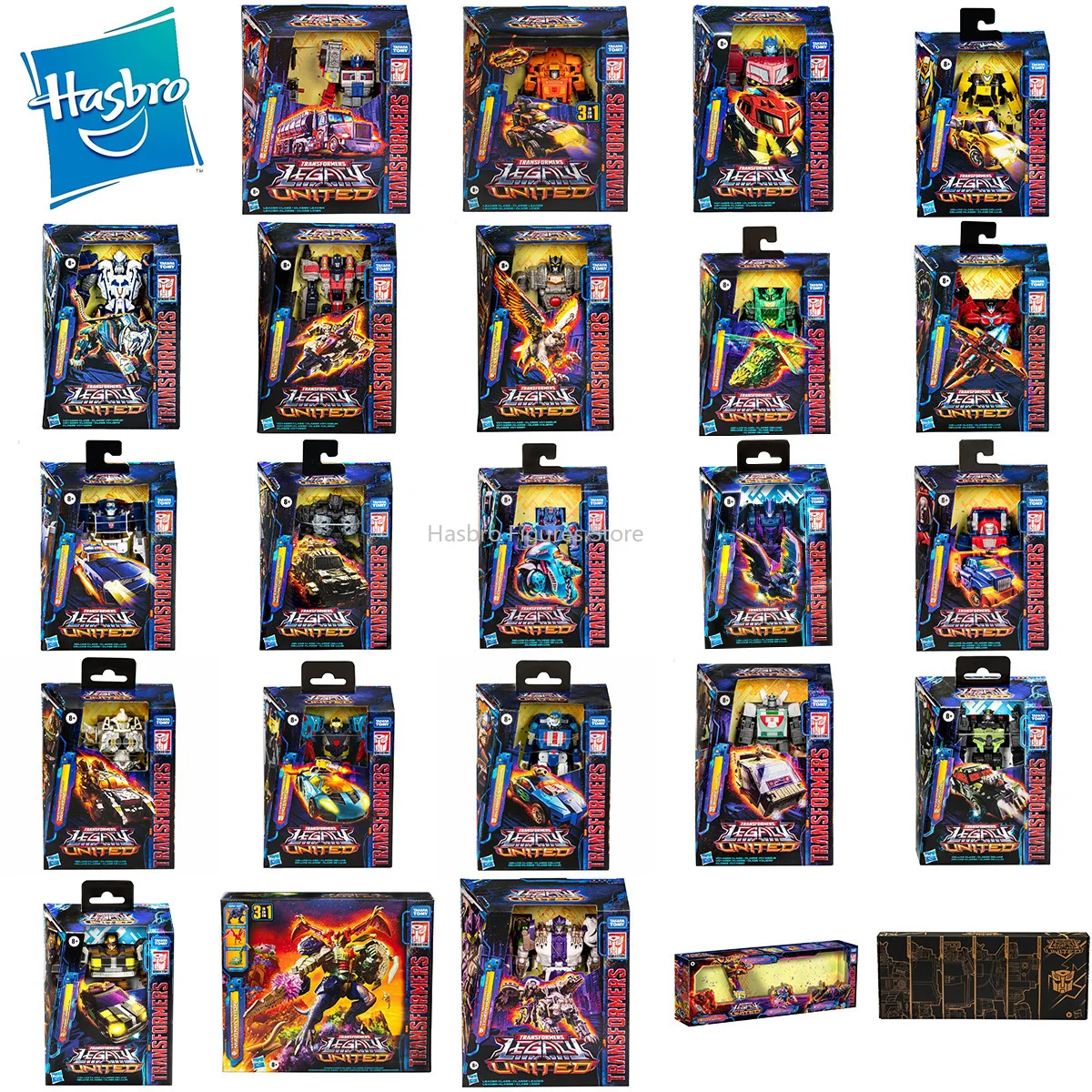 In Stock Hasbro Transformers Legacy United Magmatron Optimus Prime Sandstorm  Thundertron Etc All Action Figure Toy Gift