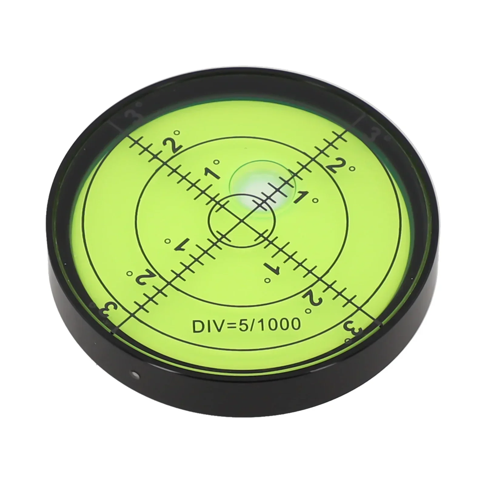 1pcs 60X10mm Round Horizontal Bubble Level High Precision Bubble Level Bulls Eye Horizontal Level For Desktop Wooden