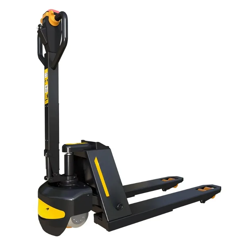 

Automatic Driving Motor Full Electric Jack Pallet Stacker Truck Forklift With Lithium Battery