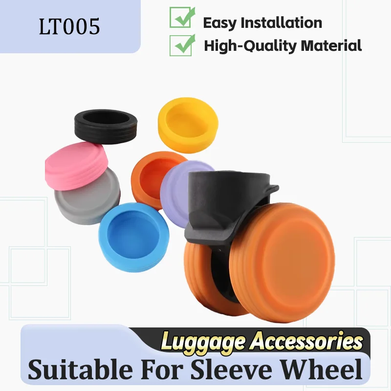 

For Luggage Wheels Rubber Sleeve Wheel Cover Protective Cover Luggage Accessories silent Anti-slip Wear-resistant