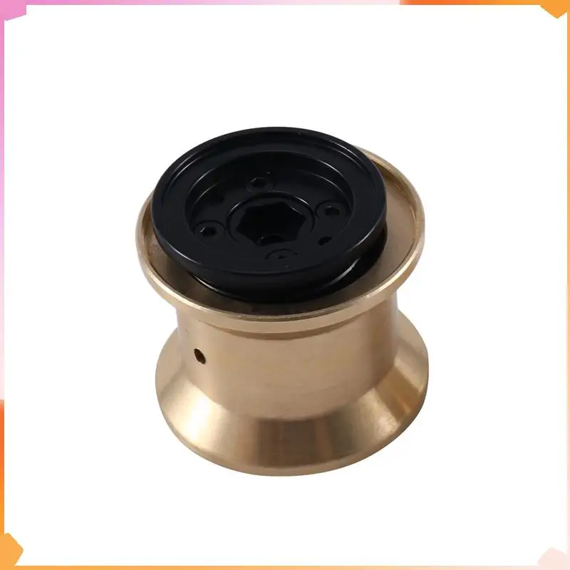 

B94A 8Pcs Brass Clamp Ring Metal 1.0 Wheel Rim Wheel Hub For FMS FCX24 Max Smasher 1/24 RC Crawler Car Upgrade Accessories,1