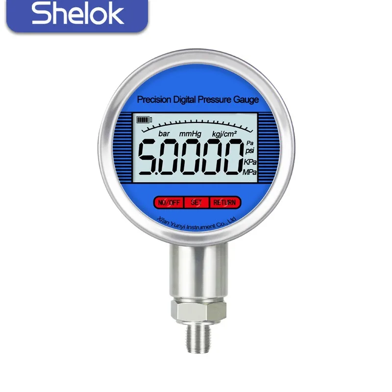 New Product High Precision YK-100B Nitrogen Water Switch  Liquid Gas Digital Setting Hydraulic Pressure Gauge