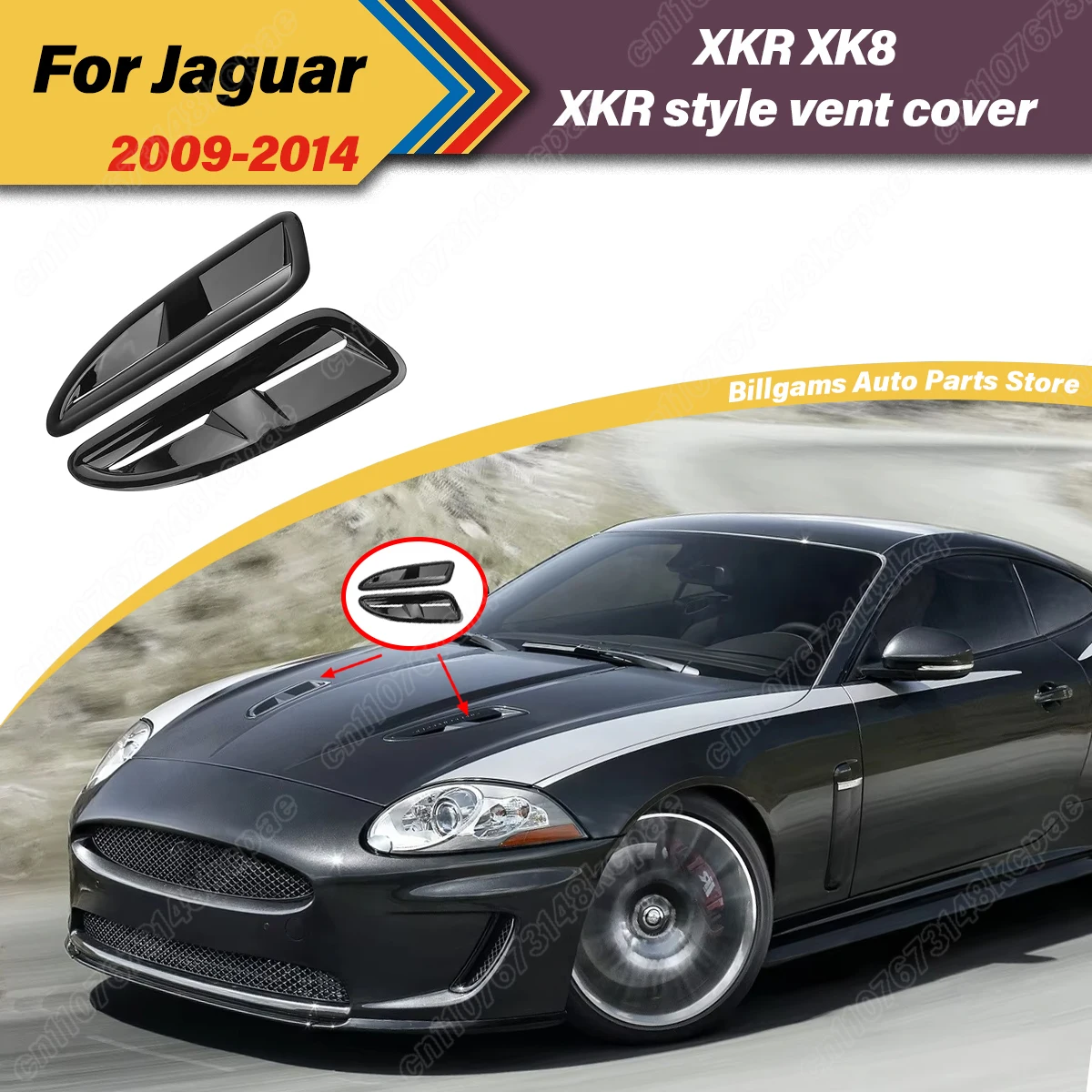 

For Jaguar XKR XK8 2009 2010 2011 2012 2013 2014 Automobile Front Engine Air Intake Grille Heat Dissipation Decoration Body Kit