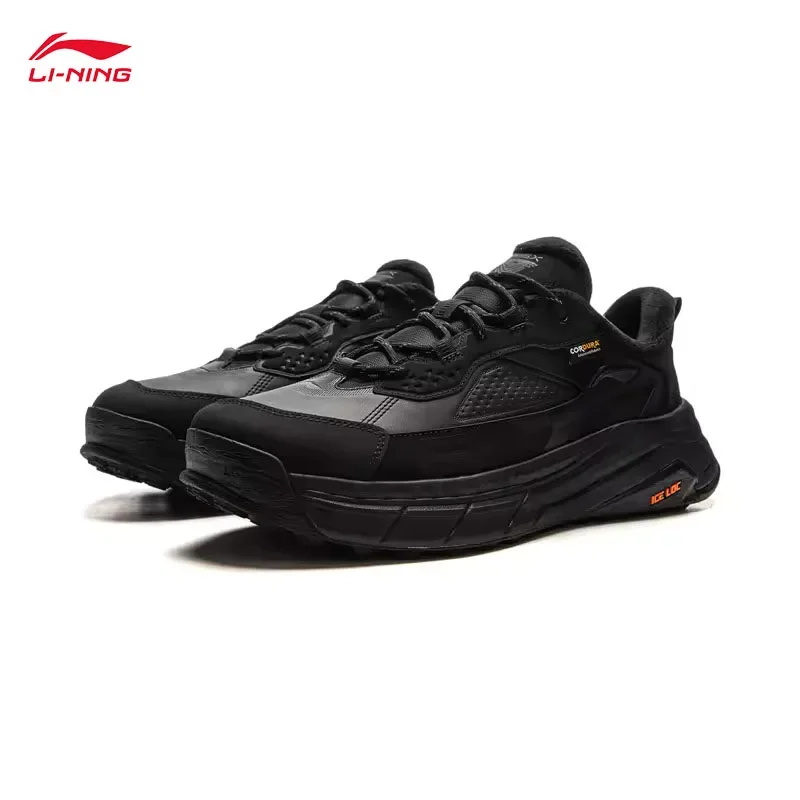 

LI-NING CROSS 2 LOW Unisex Lifestyle Shoes Winter Fleece Warm Casual Shoes Anti-Slip Comfortable Walking Shoes AGLV171
