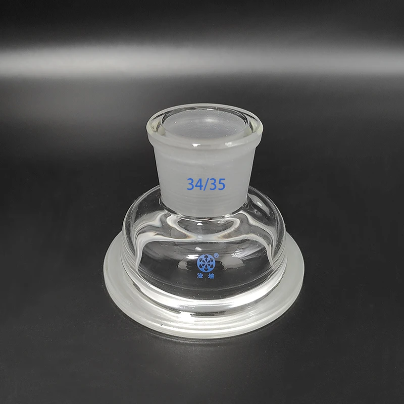 

FAPE Single ground mouth reaction bottle cap,100mm/150mm/200mm/230mm flange outer diameter,Joint 34/35,Glass cover