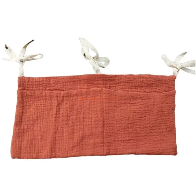 منظم حفاضات معلق محمول J0PF لسرير الأطفال ومنظم بجانب السرير على شكل لوح قدم للتخييم