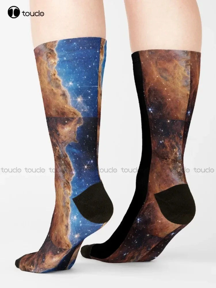 James Webb Space Telescope First Image , Jameswebb Universe Photograph 2022 Socks Women Socks Custom Gift Unisex Adult Cartoon