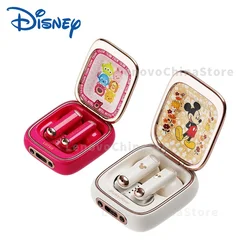 Disney Q7 ceramiczna tekstura Mini Bluetooth słuchawka hi-fi dźwięk sporty bezprzewodowe wodoodporne słuchawki długi czas czuwania redukcja szumów