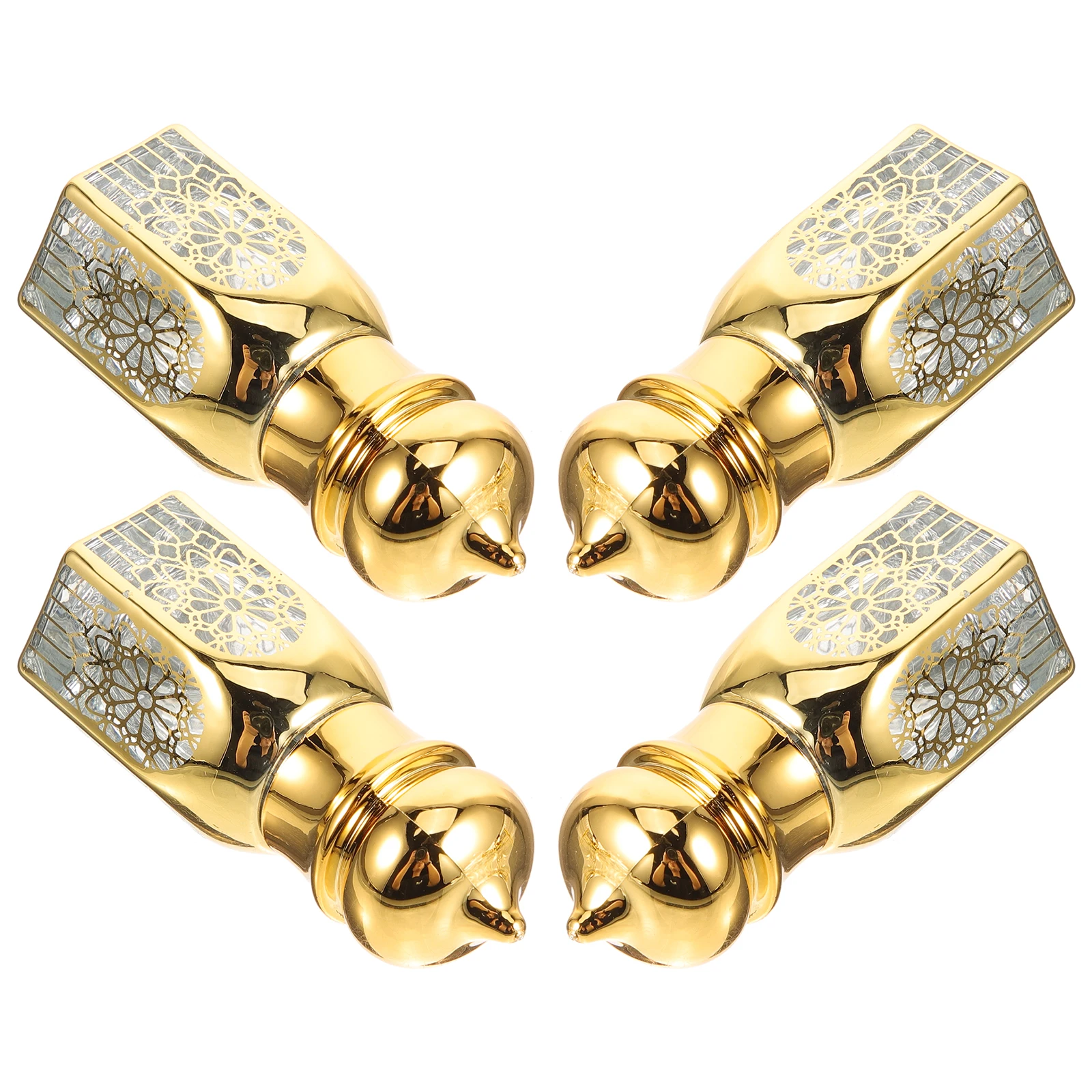 4 قطع من زجاجات الزيوت العطرية المحمولة، حامل عطر صغير للسفر، تصميم ريترو رائع، تخزين محكم، هدية زجاجة فارغة #3