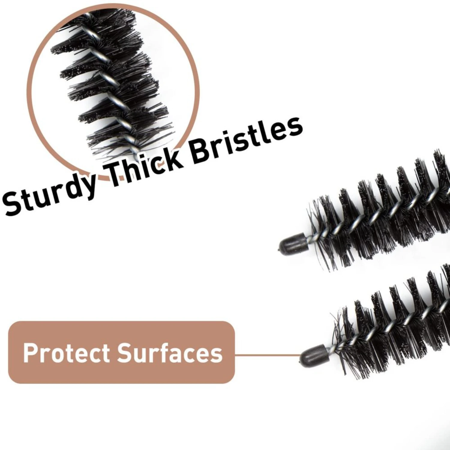 حزمة مجفف تنفيس الأنظف عدة مجفف الوبر فرشاة تنفيس فخ نظافة طويلة مرنة فرشاة لفائف الثلاجة (2 قطعة) #4