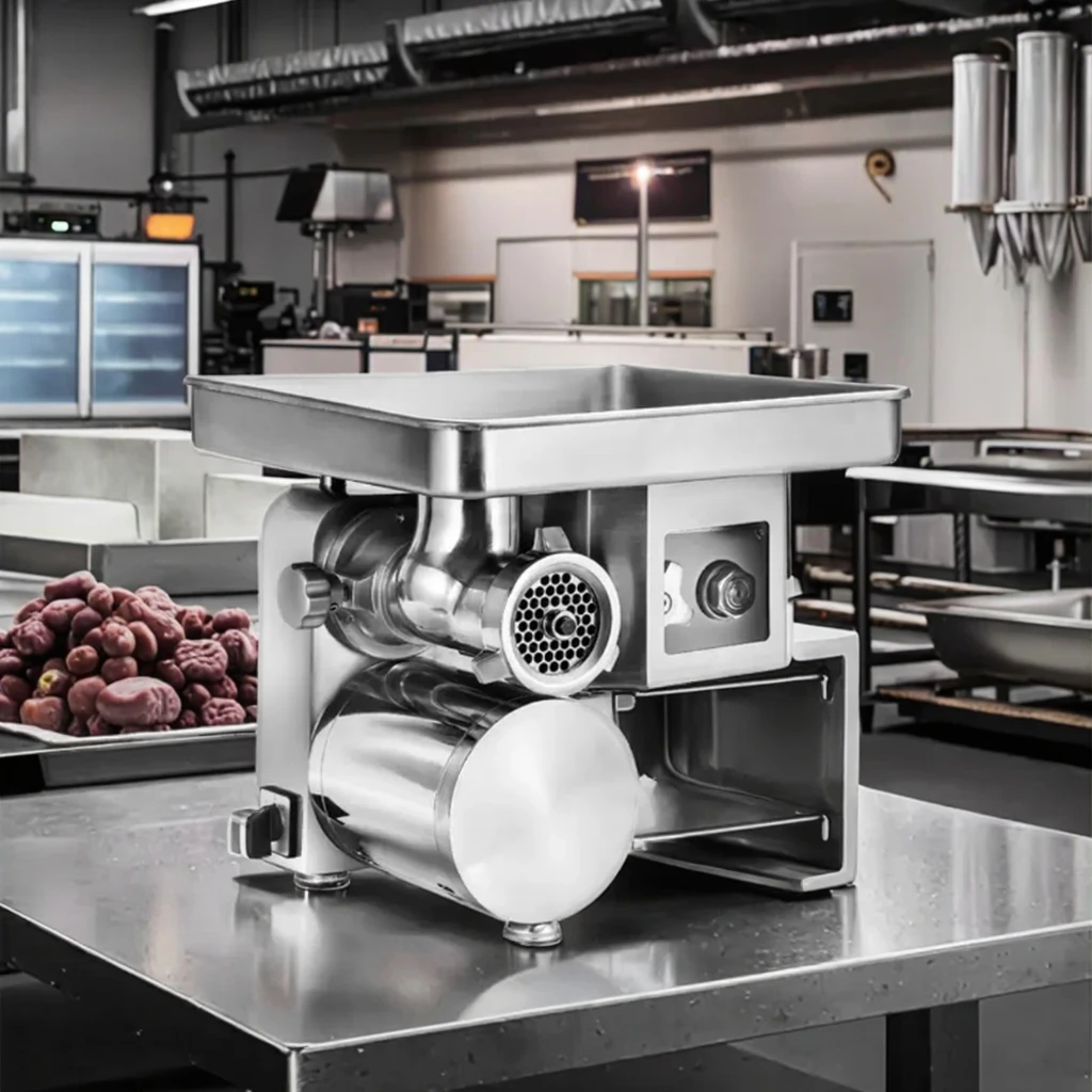 

Essential Home & Restaurant Meat Mincer Beef & Pork Processing Machine With Core Motor Component New & Used Steak Slice Options