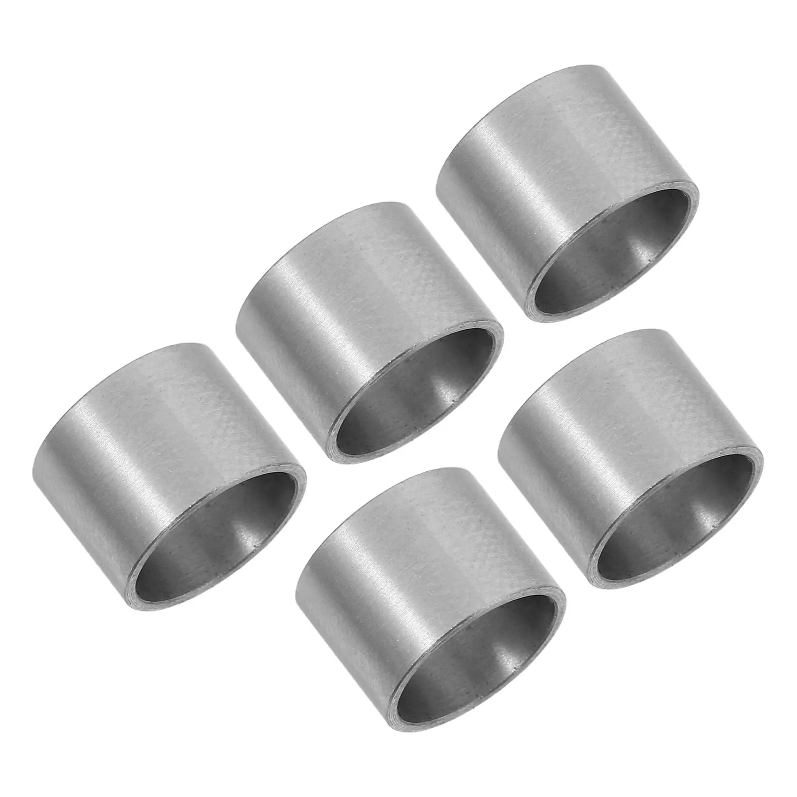 

5Pcs Billiard Cue Ferrules Copper Snooker Pool Cue Tip Repair Replacement Stable Mount for Pool Stick Accessories High Precision
