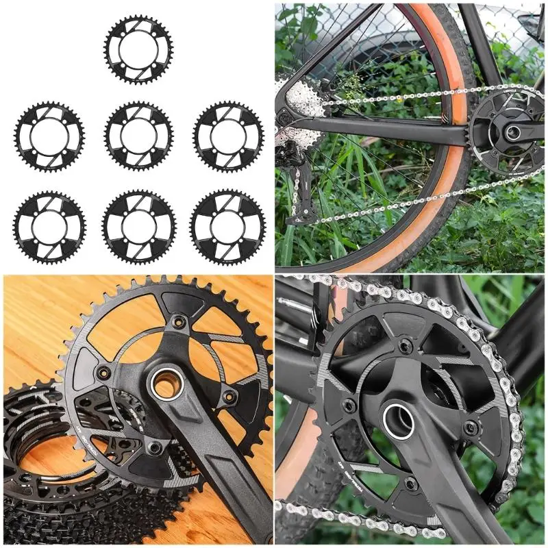 

U2JB Bicycles 104BCD Crank Chainring Bicycles Crank Narrow and Wide Chainring Wheel