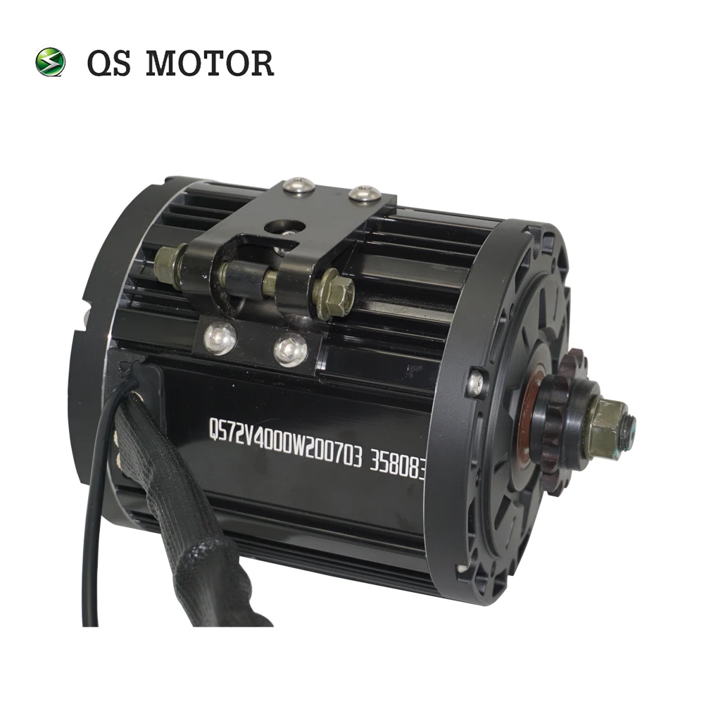 QSMOTOR 7500W QS138 90H 120KMPH IPM Mid Drive Motor Kits Powertrain for Electric Offroad Dirtbike ATV with EM150 EM150-2