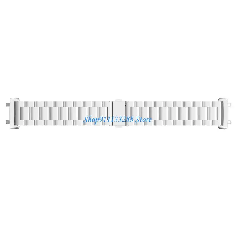 

G88D Replacement Band Wristband Stainless Steel Watch Band Quick Release Strap for 3 Watch Sweatproof Bracelet