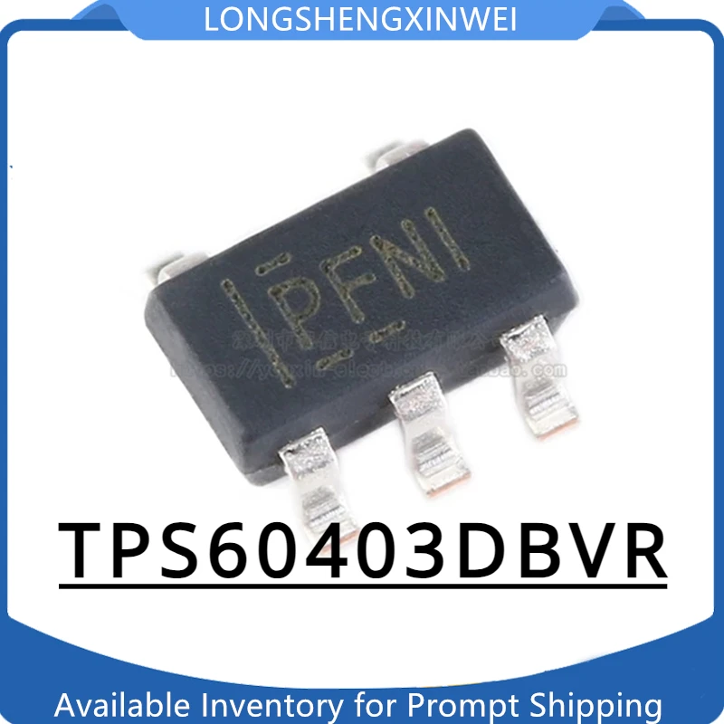 Regulador de interruptor piezas, nuevo y Original, TPS60403DBVR TPS60403DBV, pantalla impresa, PFNI, 1 SOT23-5