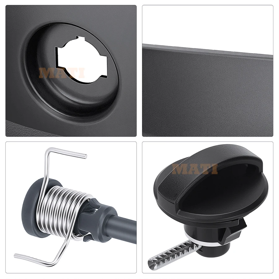 Glove Box Lid Hatch Lock & Hinge Pin For Yamaha FA1800 FA1800A FB1800 FB1800A FC1800 FC1800A F2S-U517H-00-00 F1B-6517R-00-00
