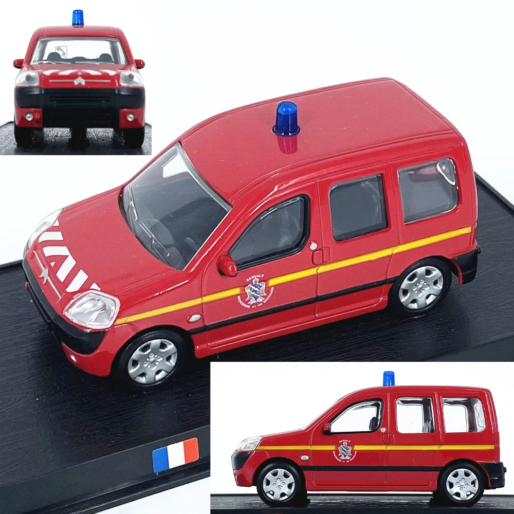 Diecast escala 1:45 2005 motor de bombeiros russo citroen liga 2024 modelo de carro brinquedo colecionável presente lembrança exibição ornamento