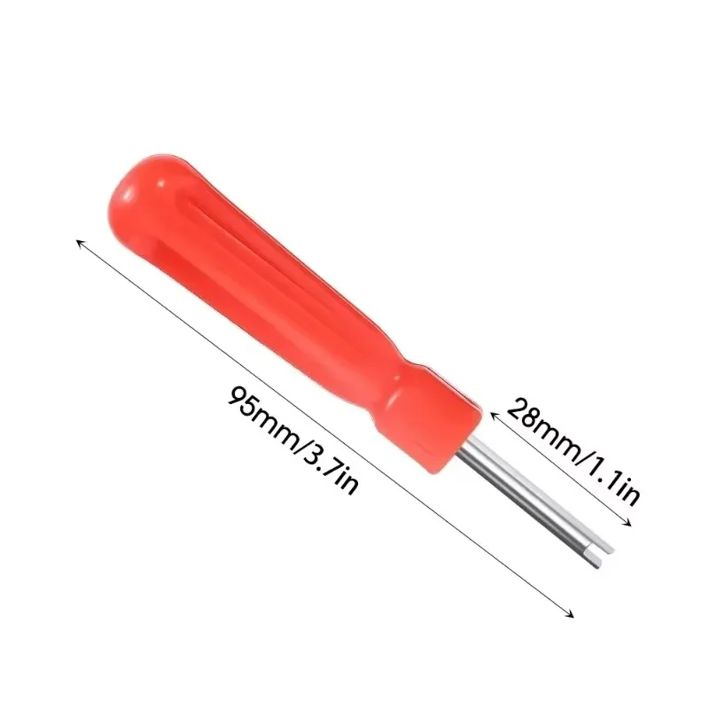 سيارة دراجة مشقوق مقبض الإطارات صمام الجذعية الأساسية مزيل مفك السيارات التصميم اكسسوارات سيارة الإطارات إصلاح تثبيت أدوات #2