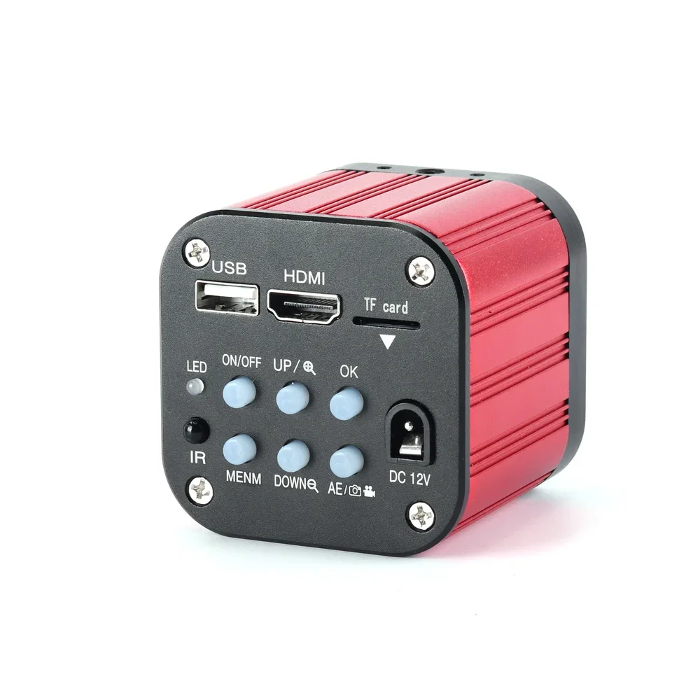 4K Digital Microscope 2160P/1080P HDMI-Compatible USB Industrial Electronic Video Microscope Camera for Phone CPU PCB Repair