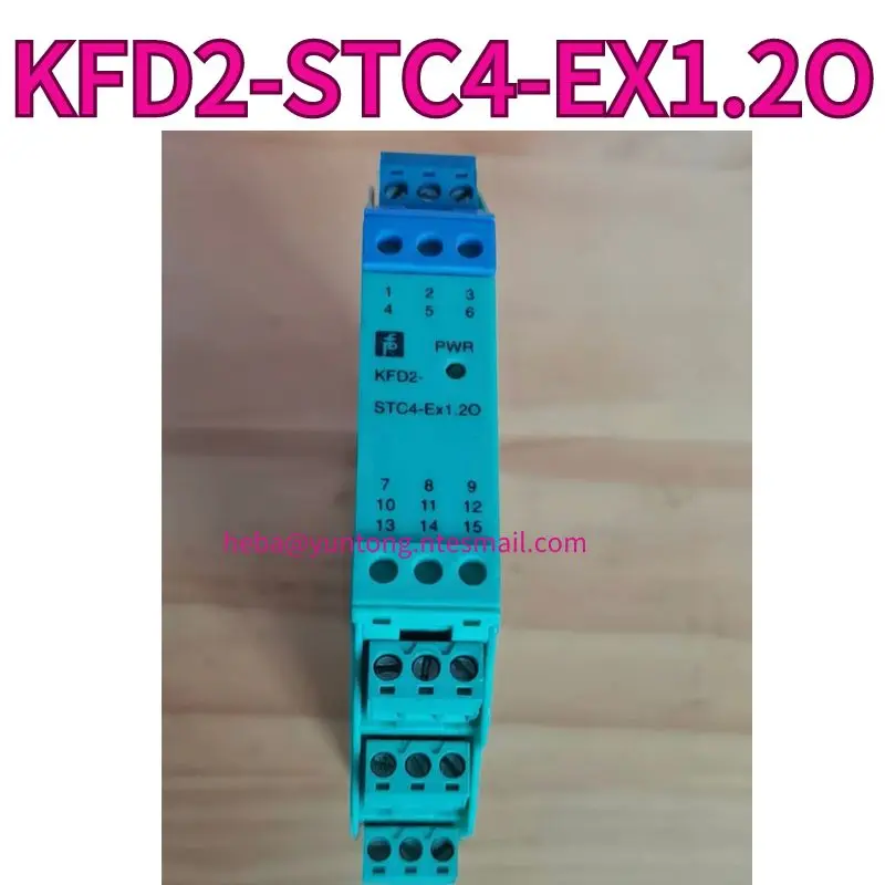 New KFD2-STC4-EX1.2O   KFD2-STC4-Ex1.20 safety barrier for fast delivery