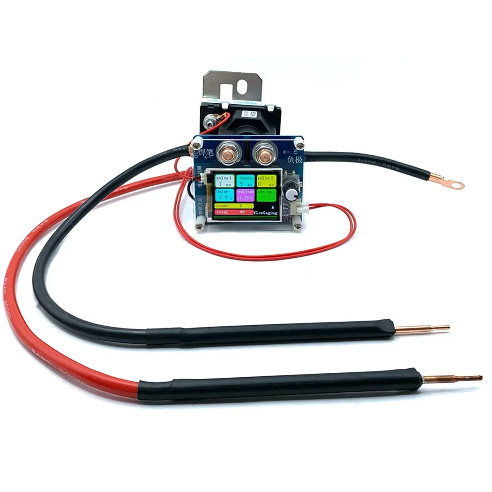 

High Power MOS Portable Spot Welding Machine Digital Product Name Support Foot Pedal Switch Adjustable Screen Display