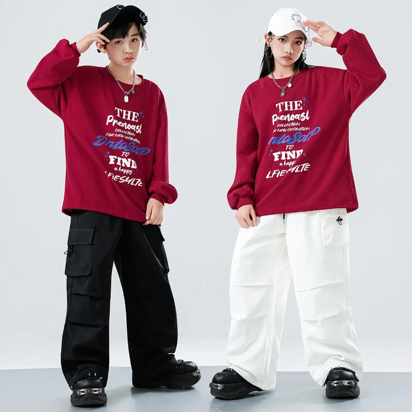 

Детские костюмы для уличных танцев, костюмы для выступлений в стиле хип-хоп, джазовые костюмы для девочек, комплекты для спортивных подиумов для мальчиков