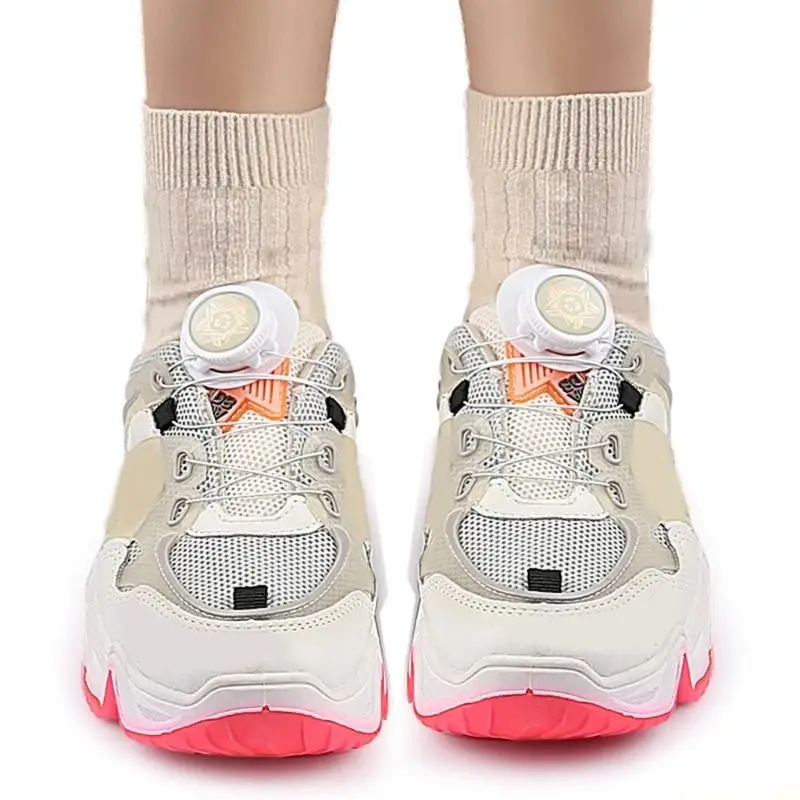 

M5TC шнурки с быстрой фиксацией, вращающиеся металлические проволочные шнурки, веревочные шнурки с автоматической пряжкой, для с