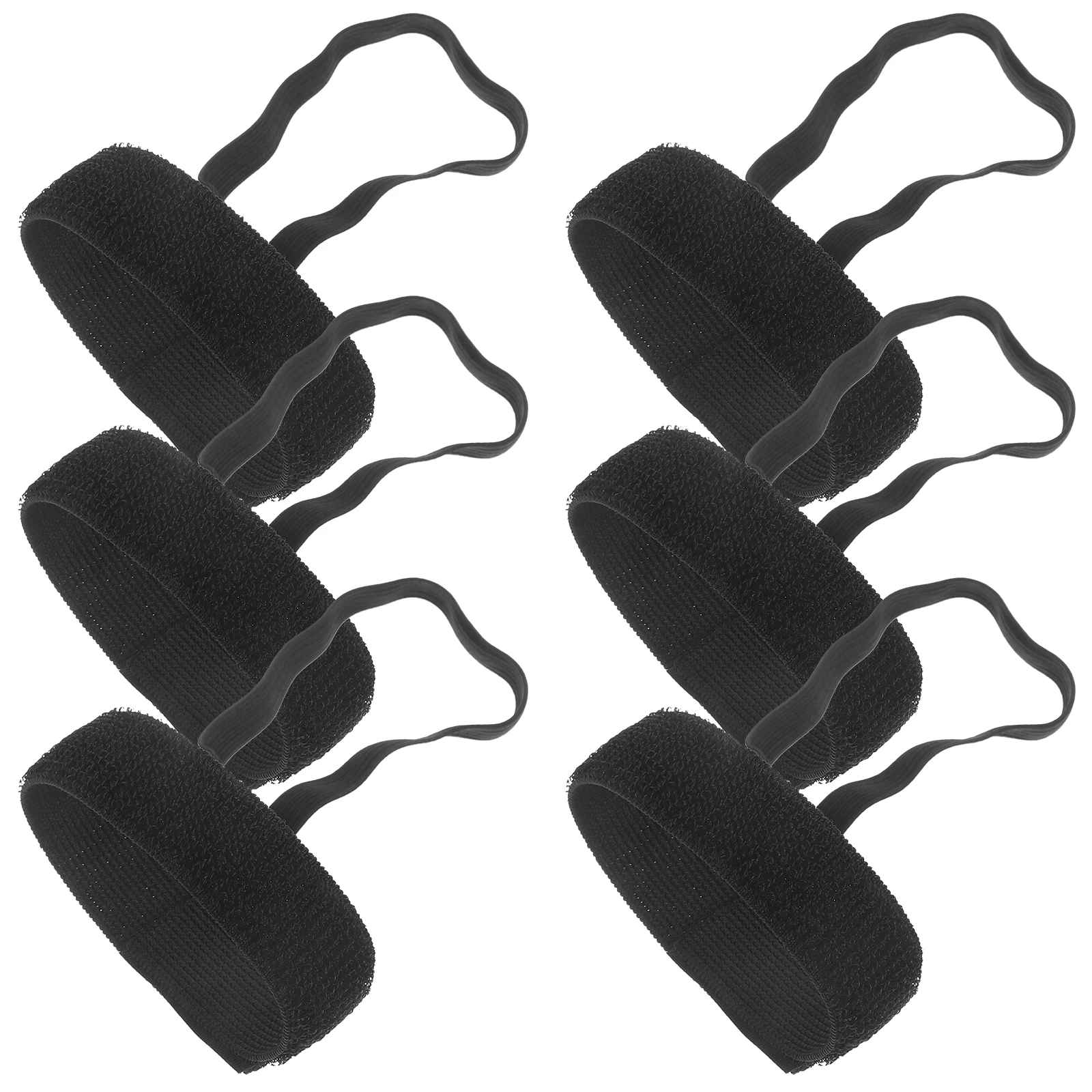 

6Pcs Referee Indicator Football Wristband Sliding Clip Football Down Indicator Referee Gear Band Wrist Wrist Sliding Side Clip