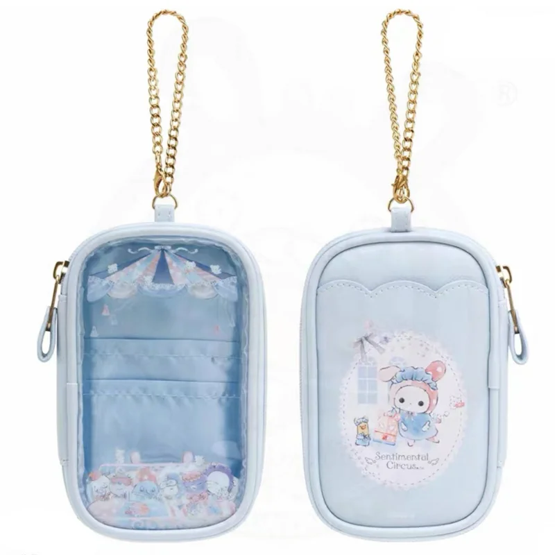 

Sentimental Circus Shappo Itabag синяя прозрачная мульти-сумка для хранения аниме Kawaii милая кукла сумка для дисплея косметичка