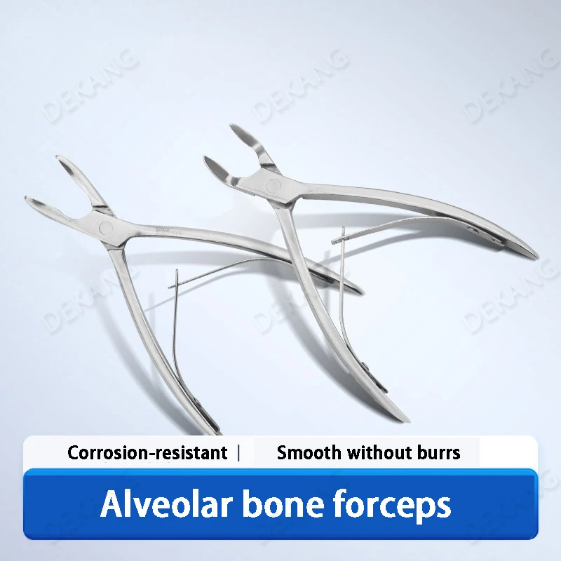 

Alloy Steel Dental Bone Forceps With Round And Square Mouths
