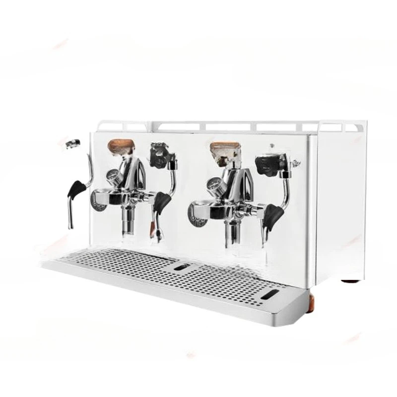 

Professional Commercial Espresso Head Double Set 3-Boiler Milk Foamer 2L + 6L Electric Hotel