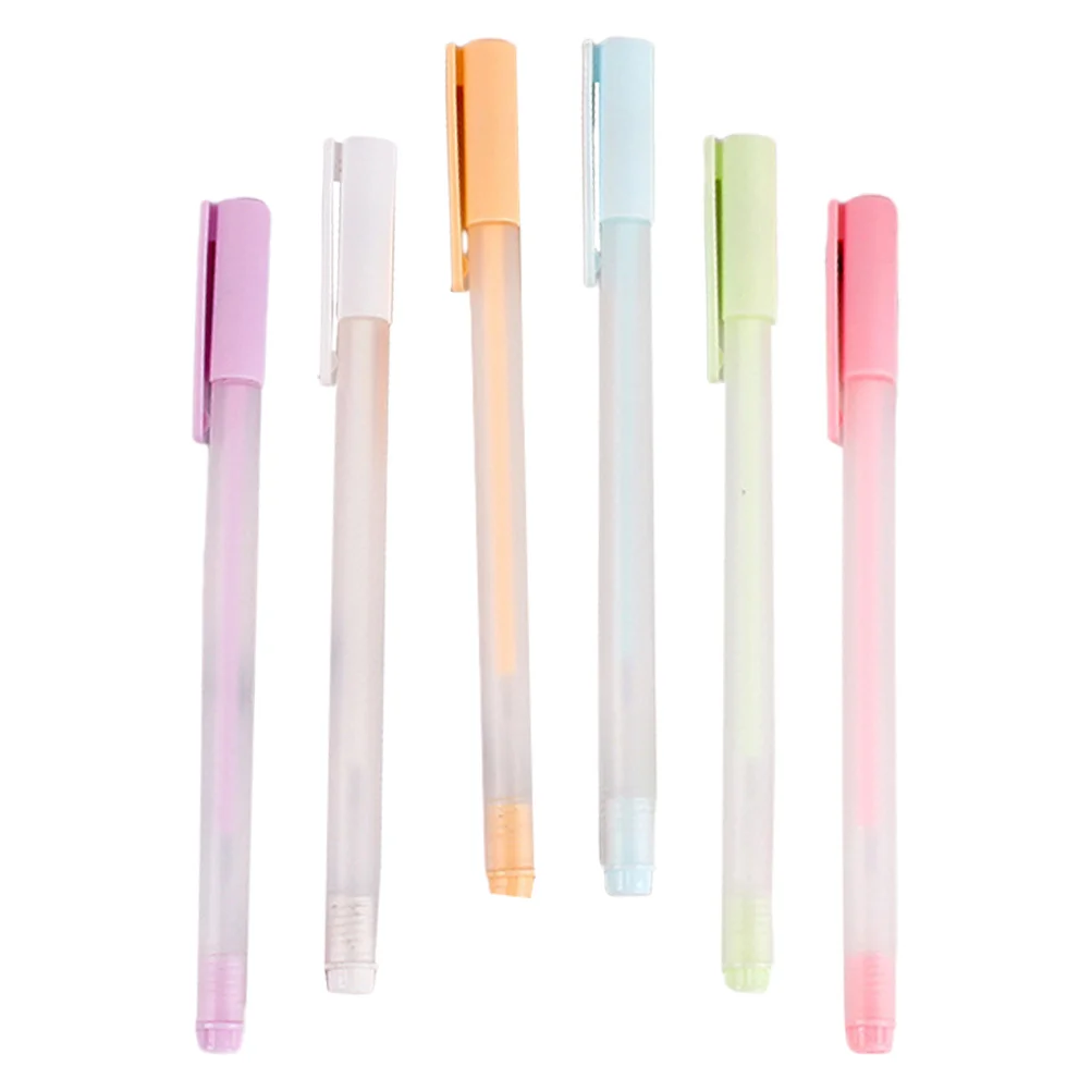 6 Pcs Glue Pen DIY Accessories Tool for Scrapbook and Crafts Projects Classroom Supplies Plastic Pens