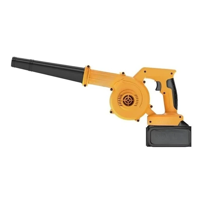 High Power 21V Cordless Leaf Blower 2-in-1 Blowing Suction Electric Blower with 2 Batteries