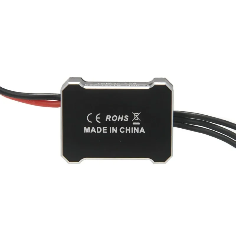 

25A Brushless ESC BEC 5V/1A CNC Metal Case for 1/18/ 1/24 1/28 RC Climbing Drift Car Axial SCX24 Trx4m FMS 1212 1224 1621 Motor