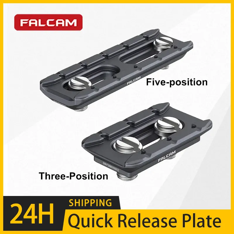 Falcam F22 2538 Five 2537 Three Position Quick Release Plate 1/4 Treaded Hole for Camera Cage Photography Accessories