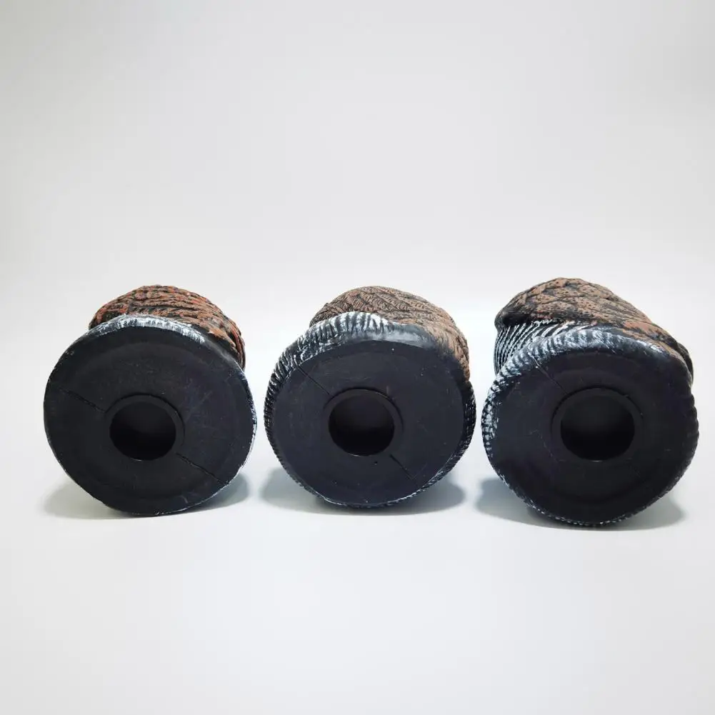 Bauernhof-Eulen, realistische Eule, Vogelscheuche, Gartendekoration, Vogelabwehrstatue für Outdoor-Dekoration, Form, Eule für den Hof