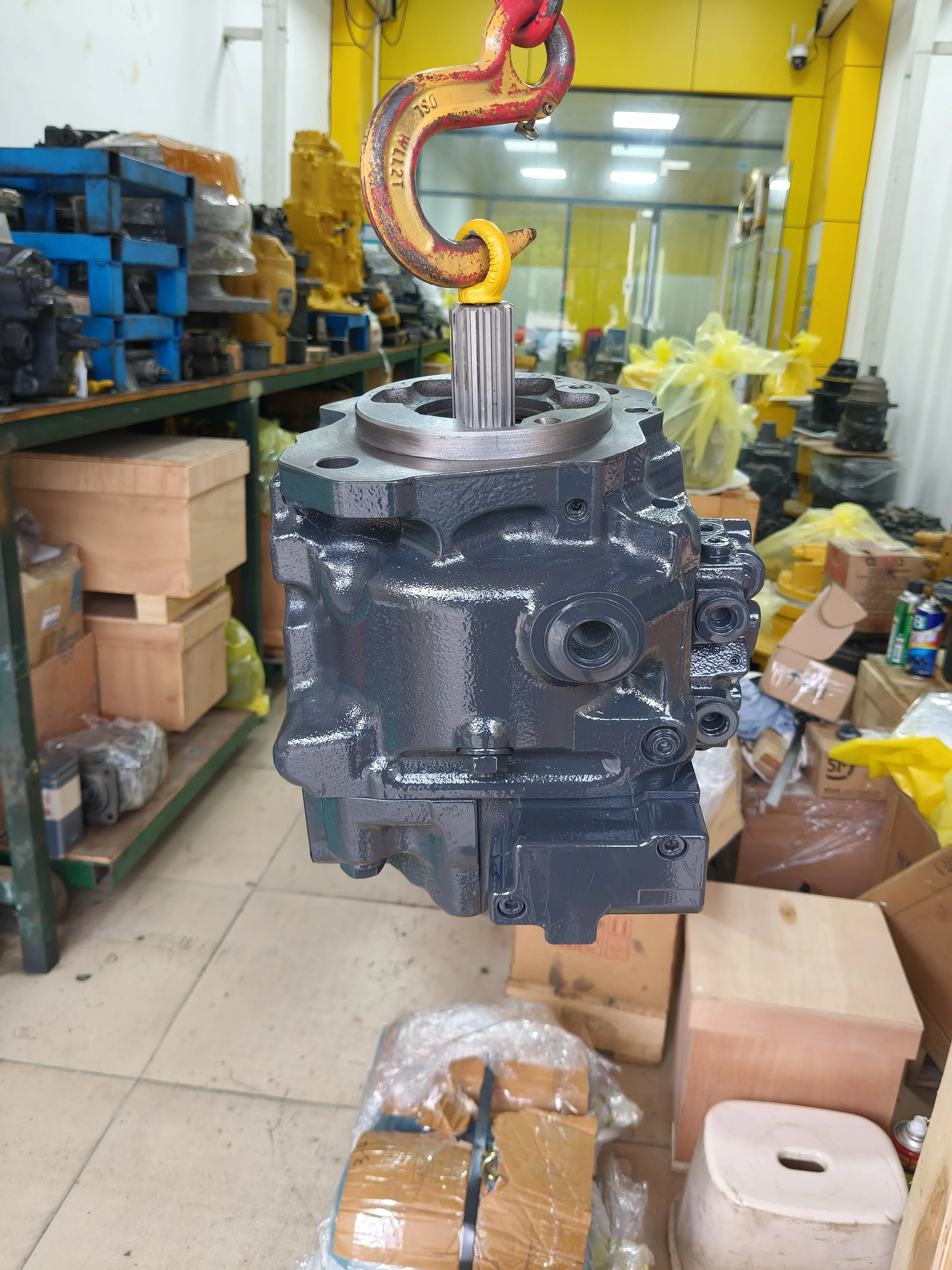 

Backhoe Loader WB93R-5E0 Hydraulic Pump 708-1U-00162 708-1U-00161