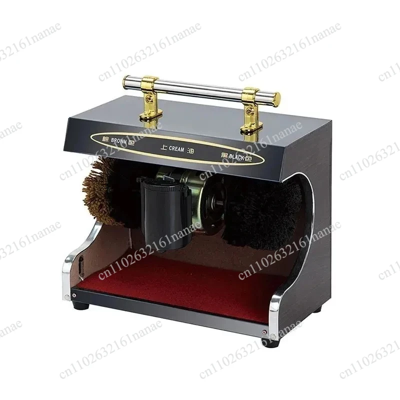 2025 New Hotel Shoe Polisher Cleaner Auto-sensing Shoe Polishing Equipment Public Electric Leather Polisher Cleaning Machine