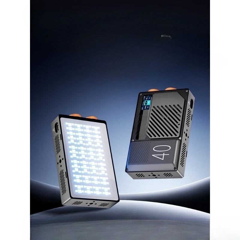 40W filling light handheld portable high-power pocket light for live photography indoor camera night portrait photography