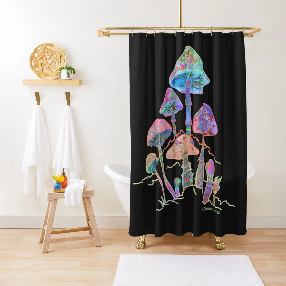 

Garden of Shrooms | New Dawn Edition Shower Curtain Bathroom Decor Shower Bath Curtain