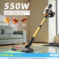Blossom 500W 50000PA Cordless Vacuum Cleaner Wireless Suction Power Smart Home Handheld Dust Cup with Removable Battery