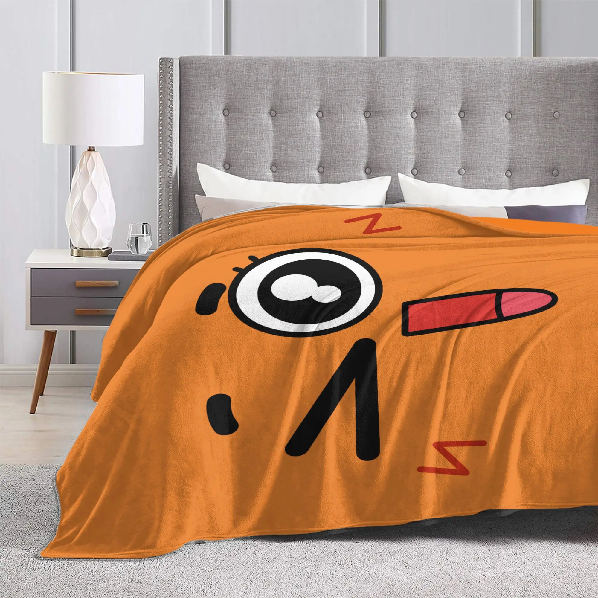 Gumball Gum Ball Watterson Amazing Cartoon Blankets  Soft Aesthetic Plush Bedding Throws For Child Flannel Bedspread Bed Cover