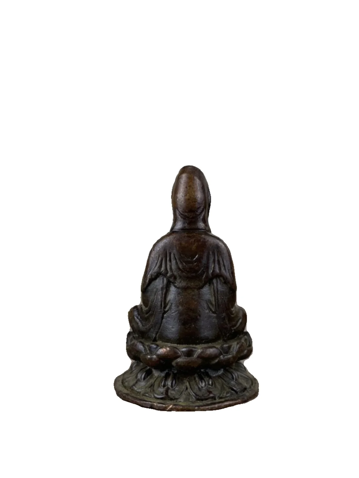 

Antique Guanyin sitting lotus Buddha statue living room home decoration accessories