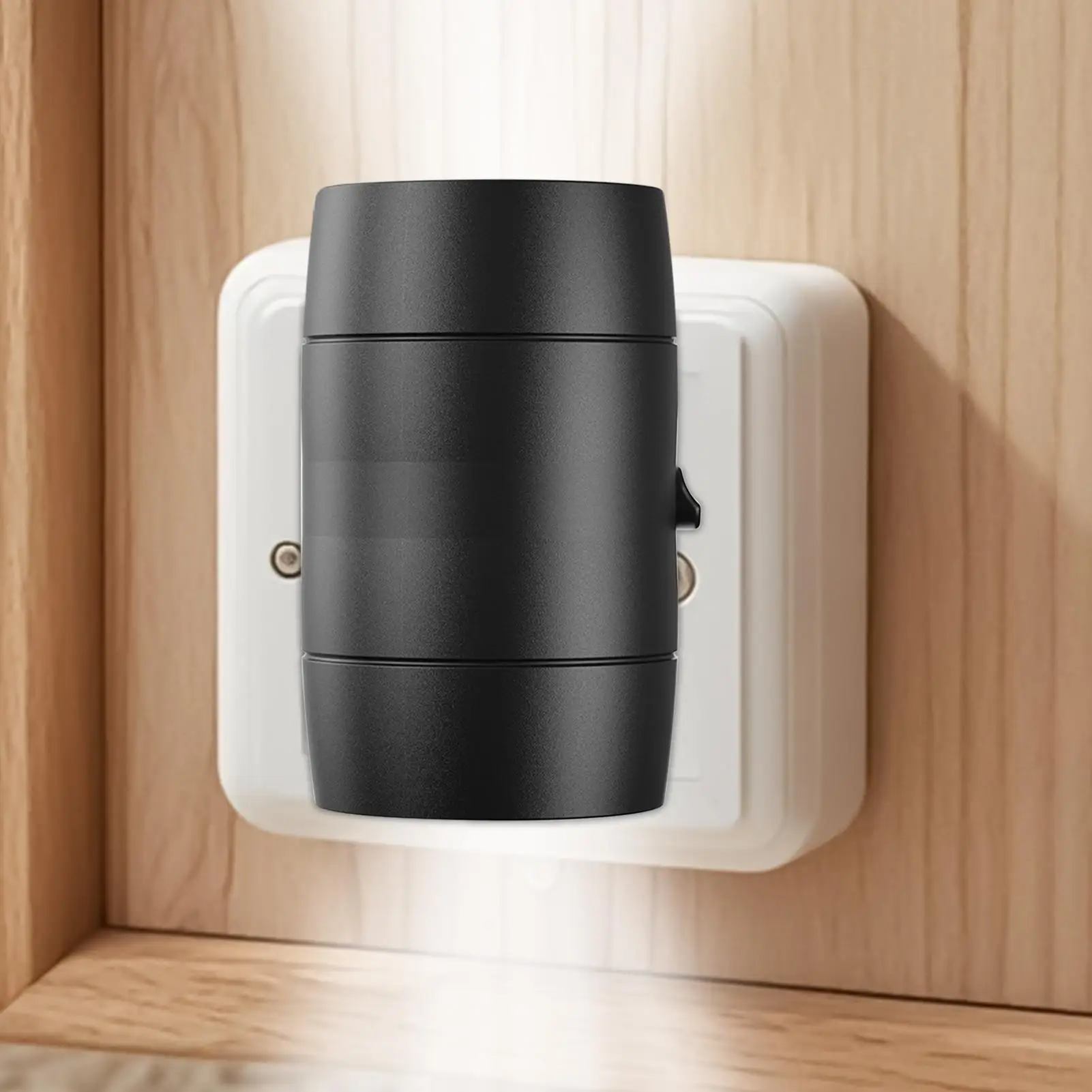 Sensor Night Light Plug In Night Light For Bathroom 180-degree Rotate Flexible Brightness Lamp For Basement Closet Nursery